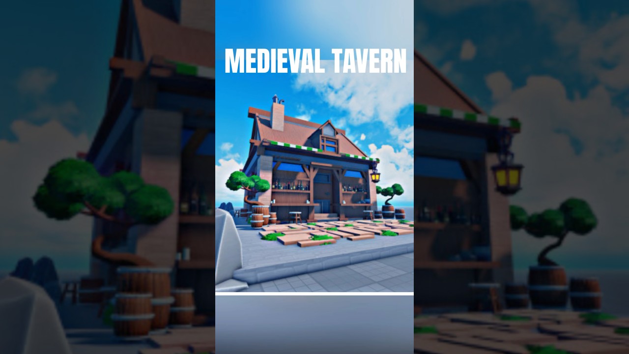 Roblox Studio │ SPEED BUILD │ Medieval tavern #roblox