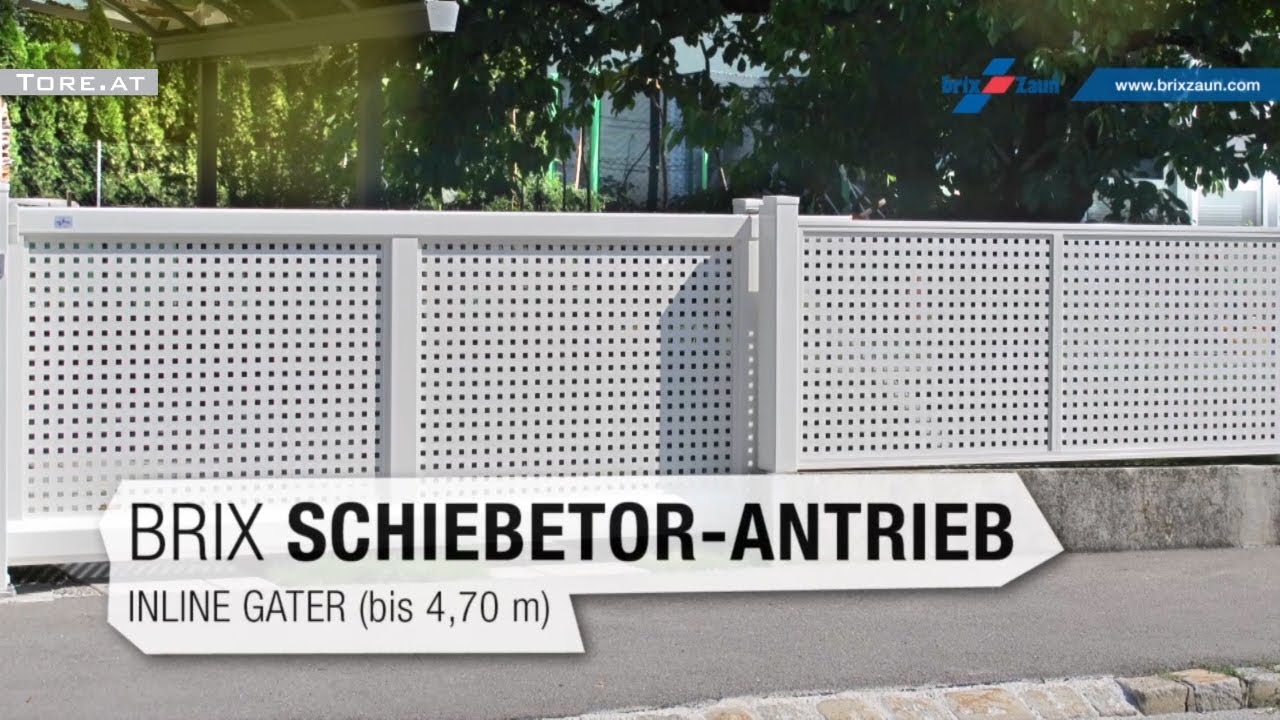 TORE.at präsentiert: Brix - InlineGater Antrieb für Schiebetore (DE)
