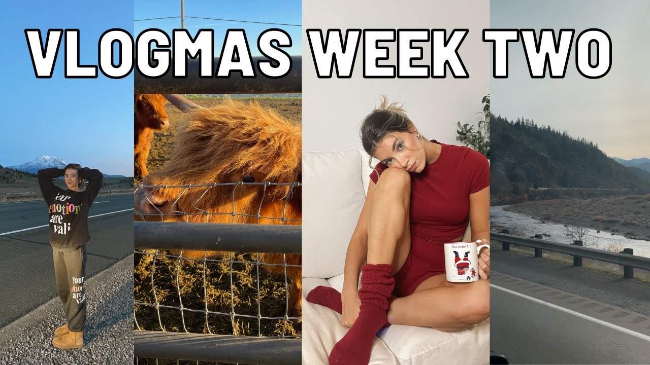VLOGMAS: roadtrip to cali, winter clothing haul & grocery haul! | Keaton Milburn