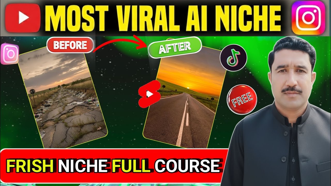 Ai se video Kasia banye | How to Make Viral Road Restoration Videos Using ONLY AI 