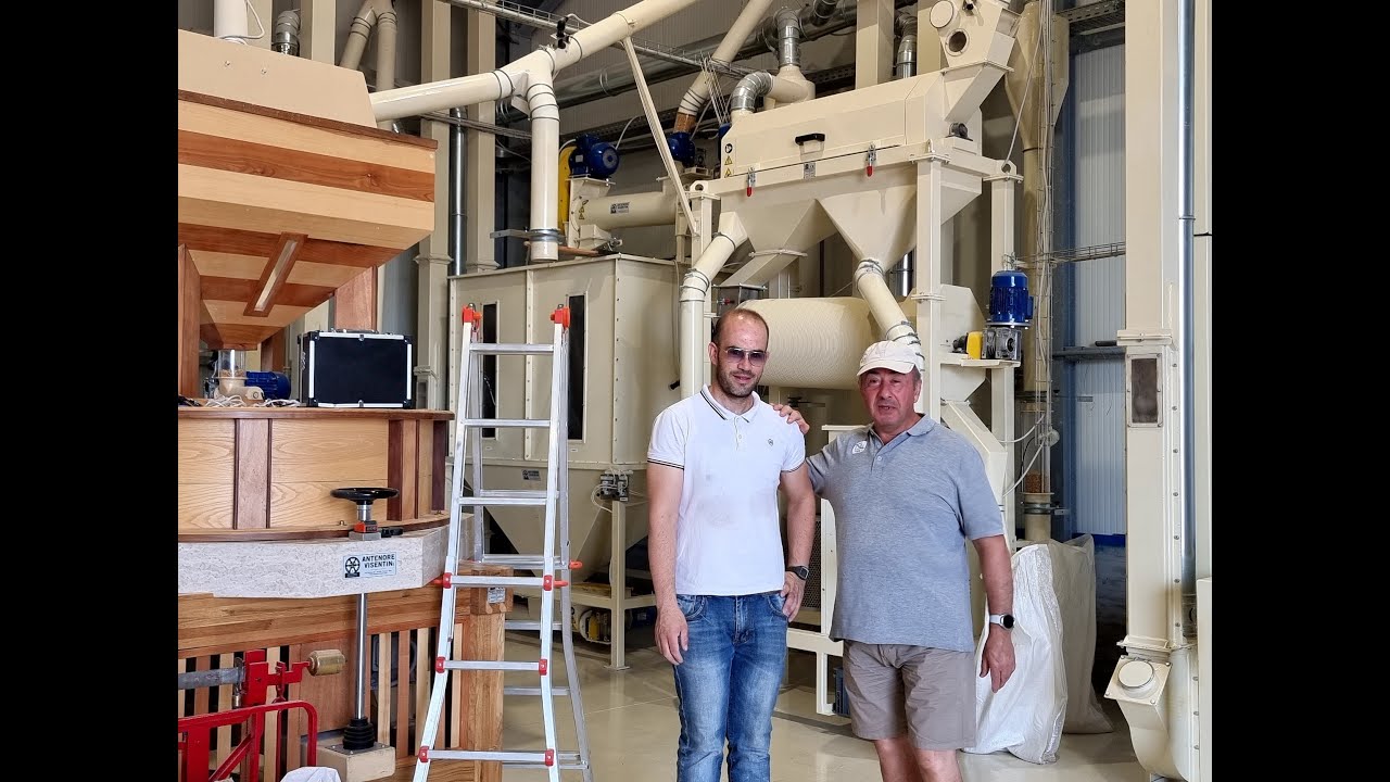 Preparazione & Molitura a pietra del grano Cappelli suleacquaientu, luglio 2022