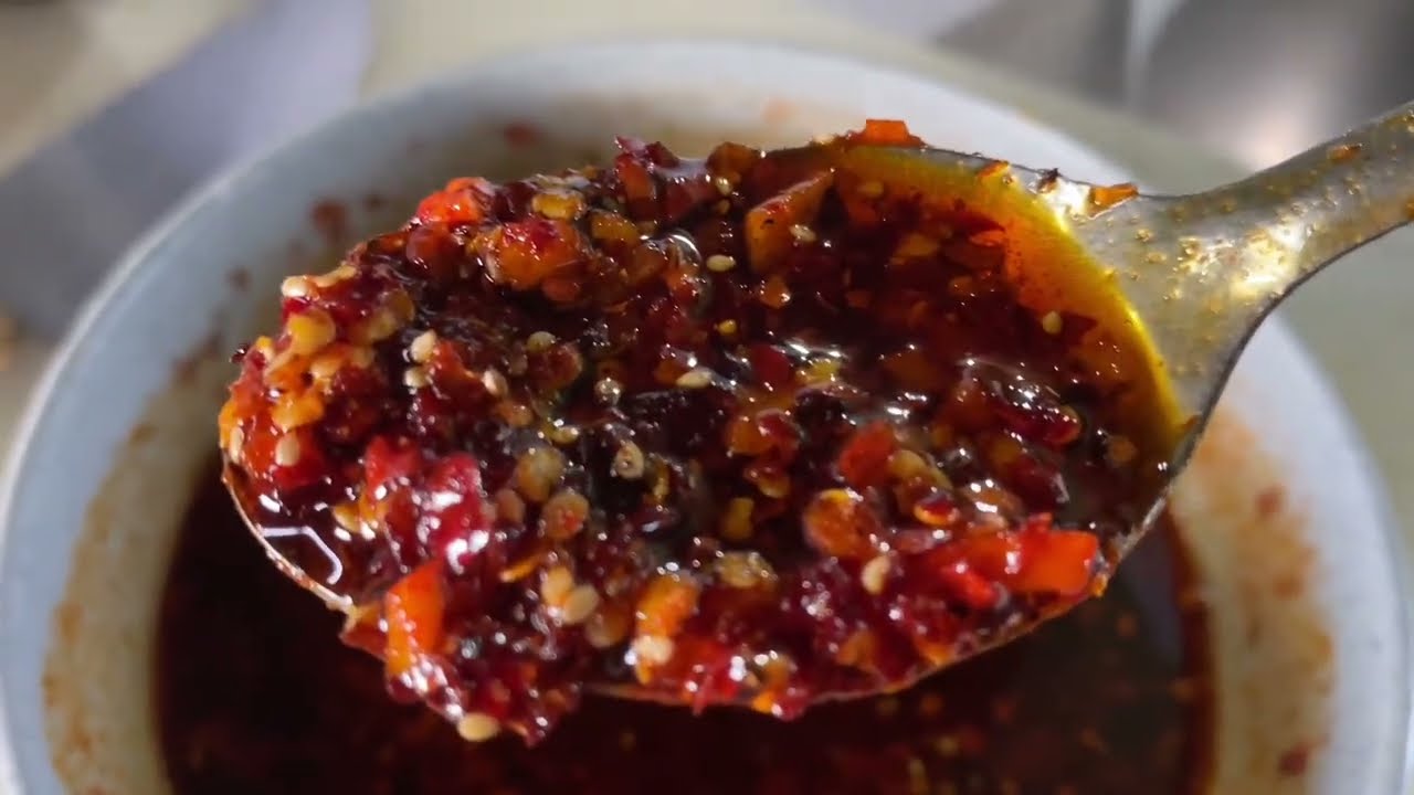 Рецепт масла чили
