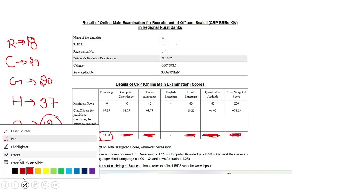 My RRB PO Mains Scorecard 😱 | Marks vs Cut Off | Honest Review