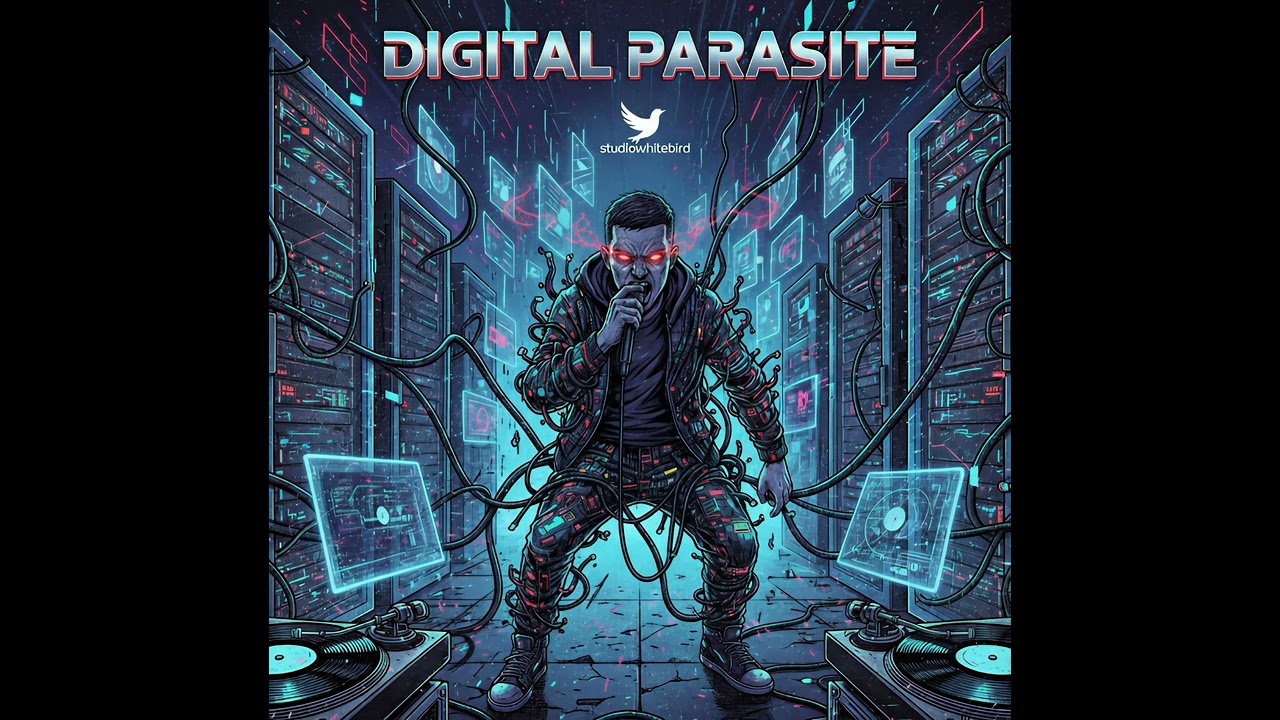 Digital Parasite - by @Studiowhitebird 