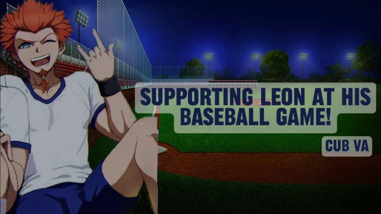 Supporting Leon at his baseball game! | Leon x listener | cub va￼