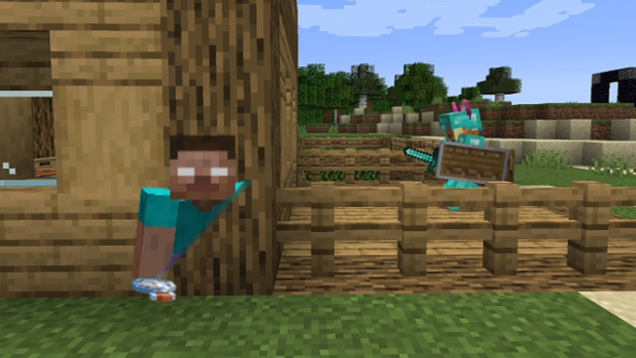 Trolling my Friend as an Invisible Herobrine