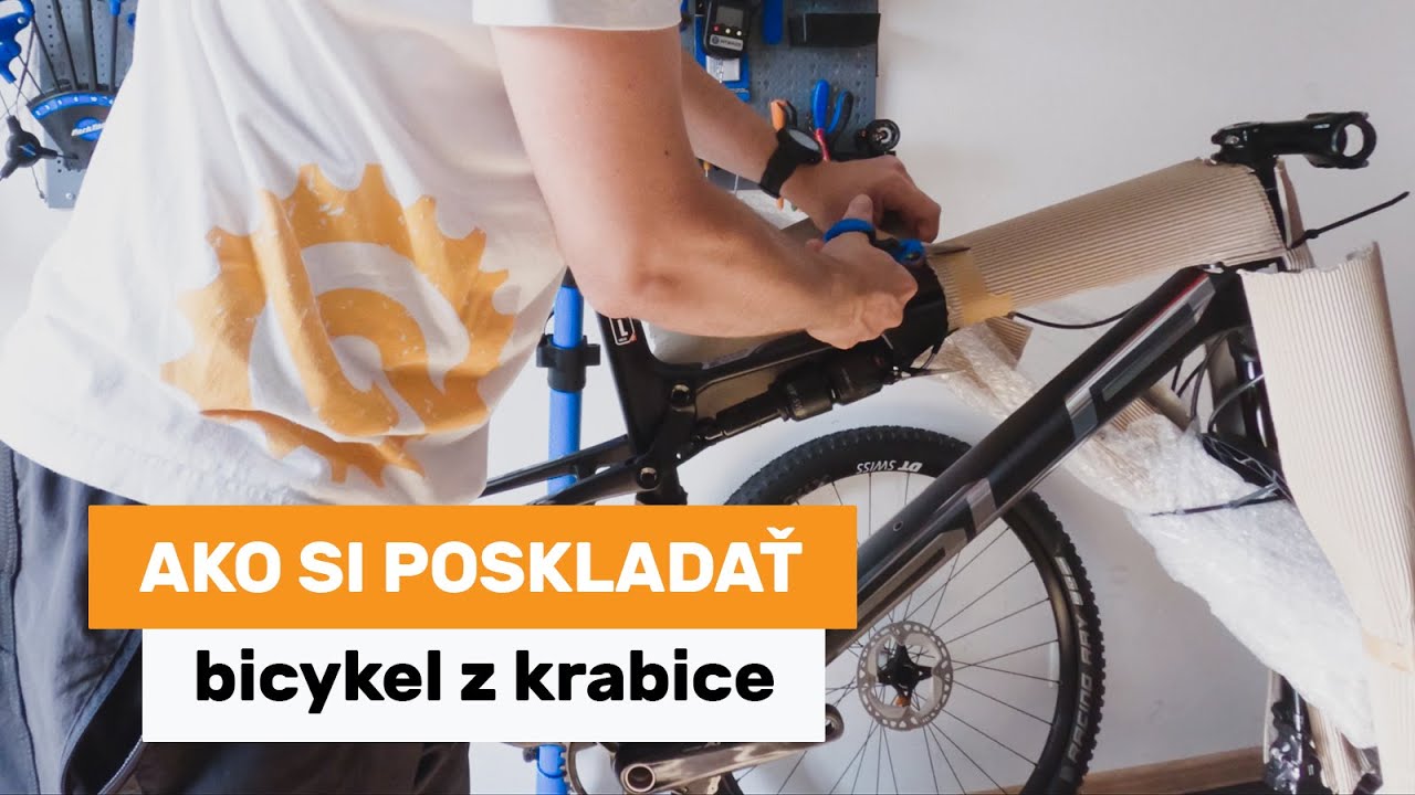 Ako si poskladať bicykel z krabice