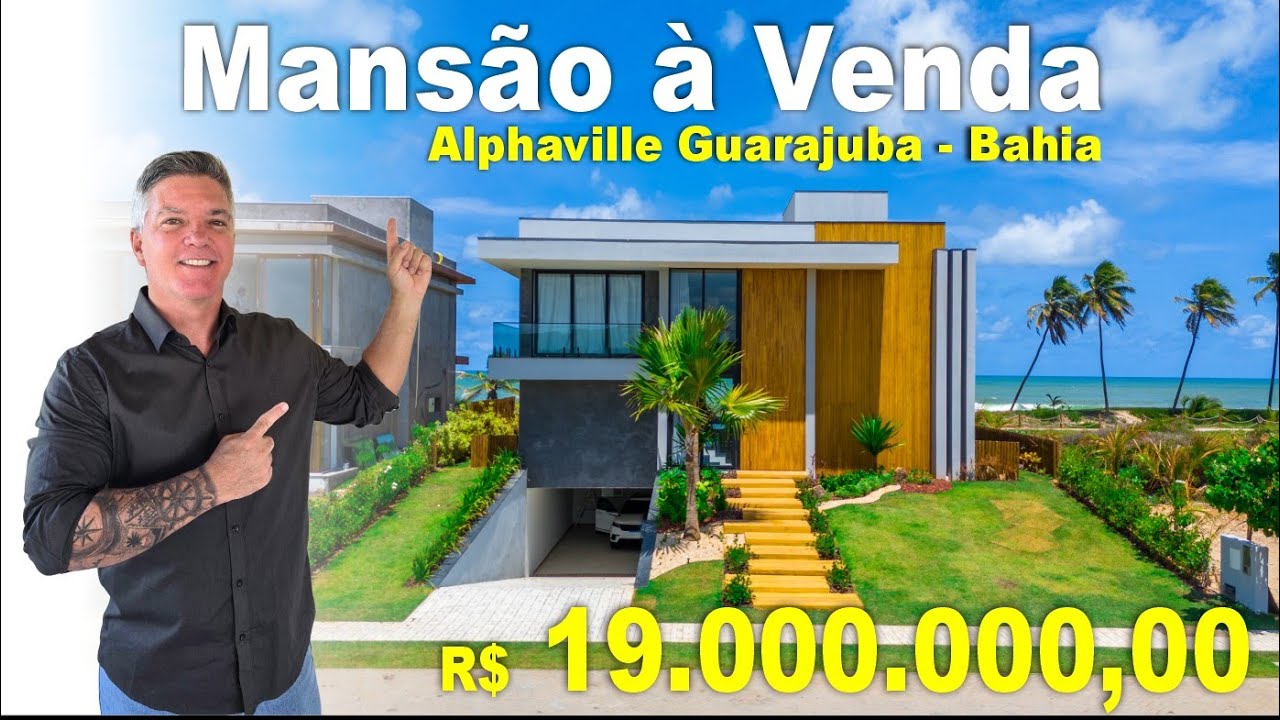 Casa Green - Alphaville Guarajuba à venda por R$ 19 Milhões