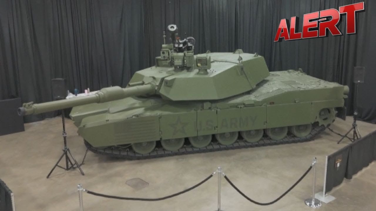 US Army Unveils Next-Gen M1E3 Abrams Tank With AI And Hybrid Power | ALERT News