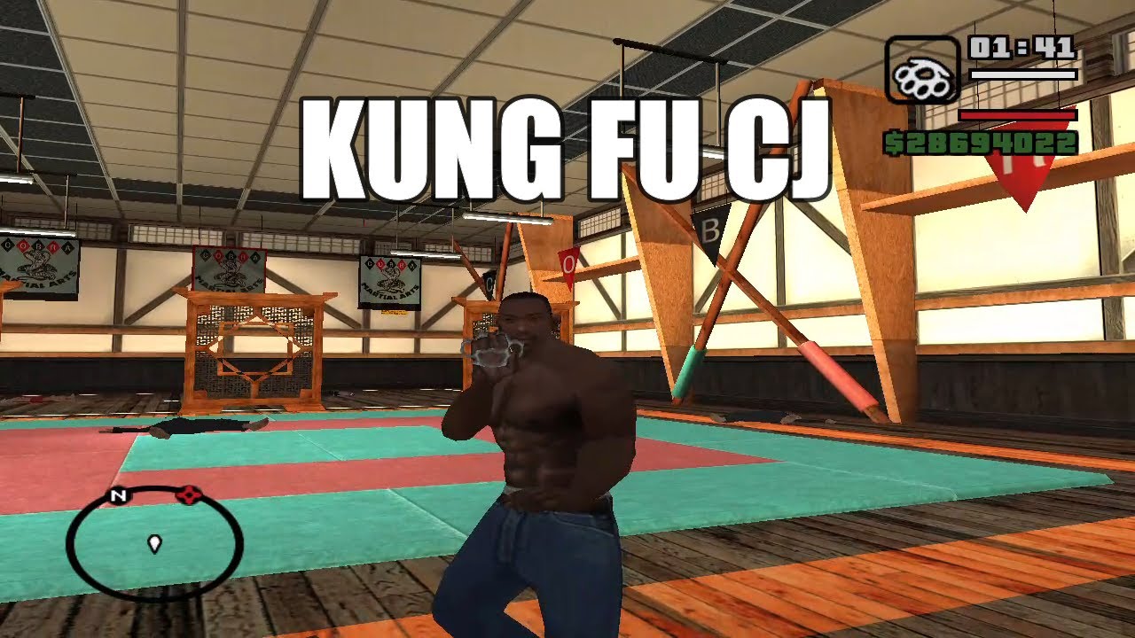 KUNG FU CJ || GTA SAN ANDREAS