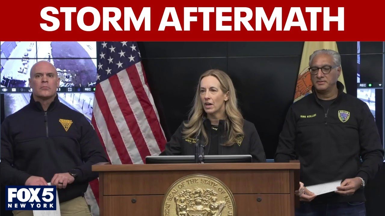 FULL: Sherrill on response after NJ winter storm