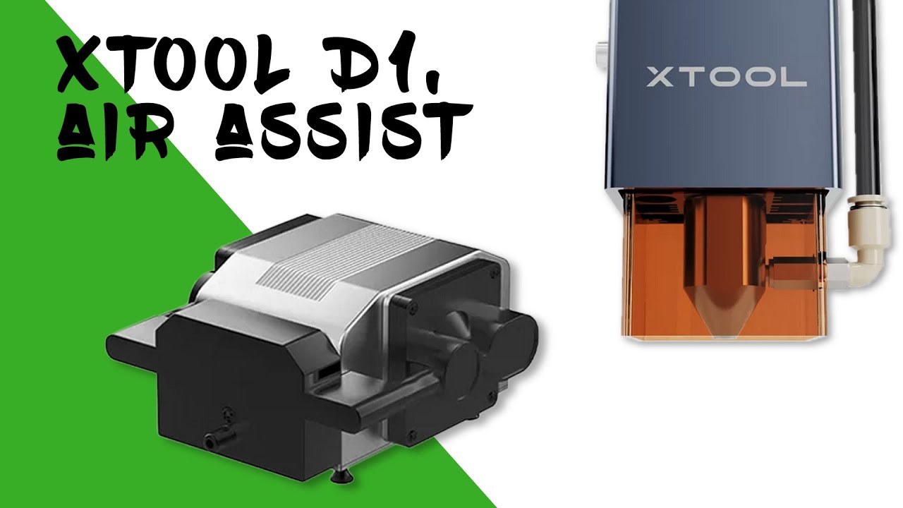 XTool D1, air assist, [une dinguerie] #xtool #engraver