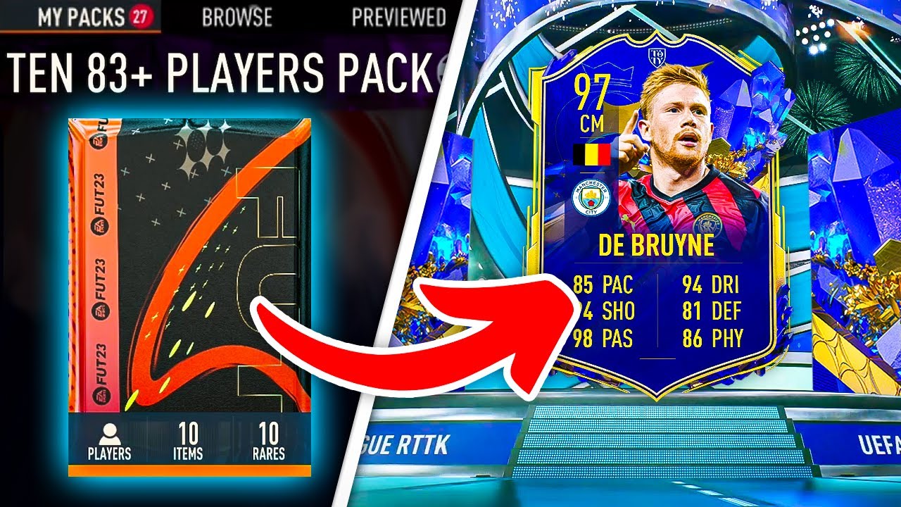 40x 83+ x10 & 85+ x3 MIDFIELDERS PACKS! 🤑 FIFA 23 Ultimate Team