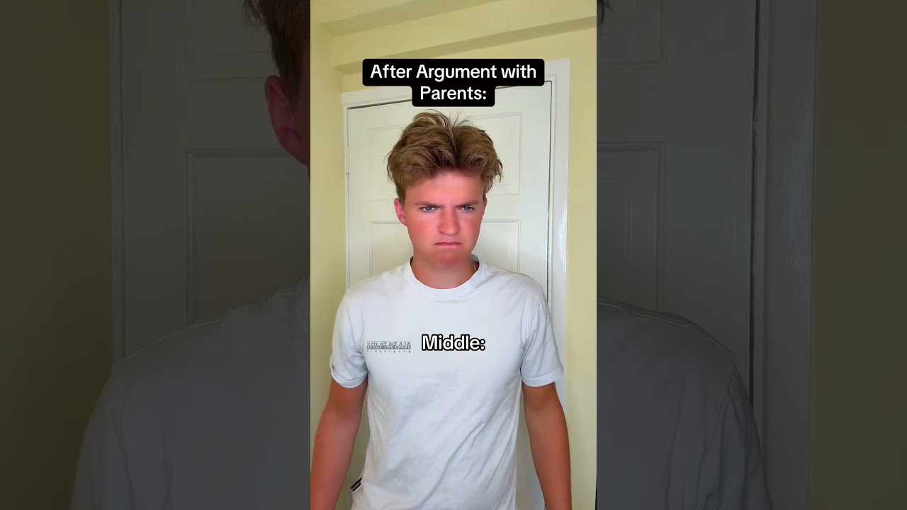 Different Siblings After Argument 😂  #comedy #funny #relatable