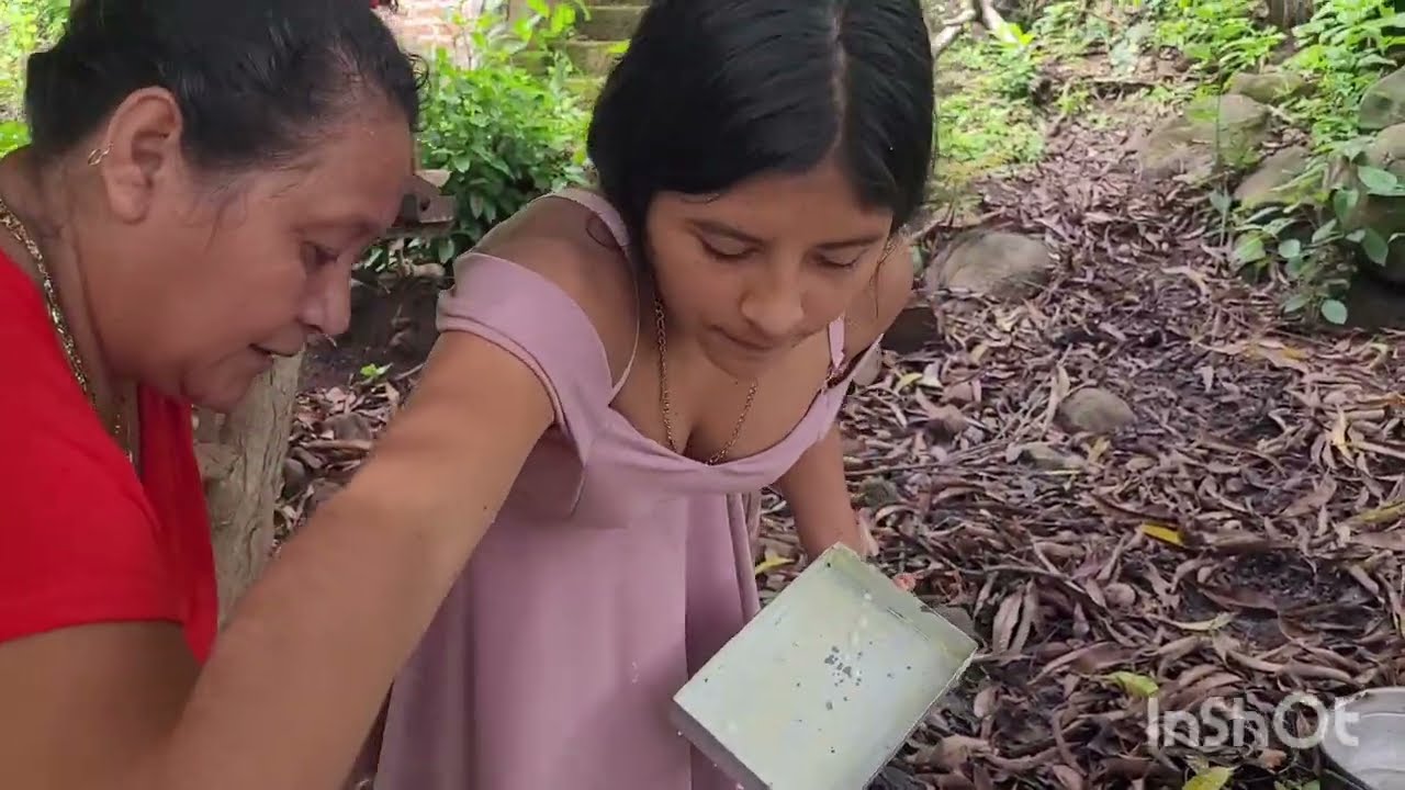 Haciendo quesadillas de el salvador