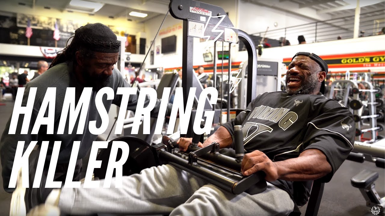 BACK ON THE ROAD TO OLYMPIA 2019 Dexter Jackson Hamstring Workout