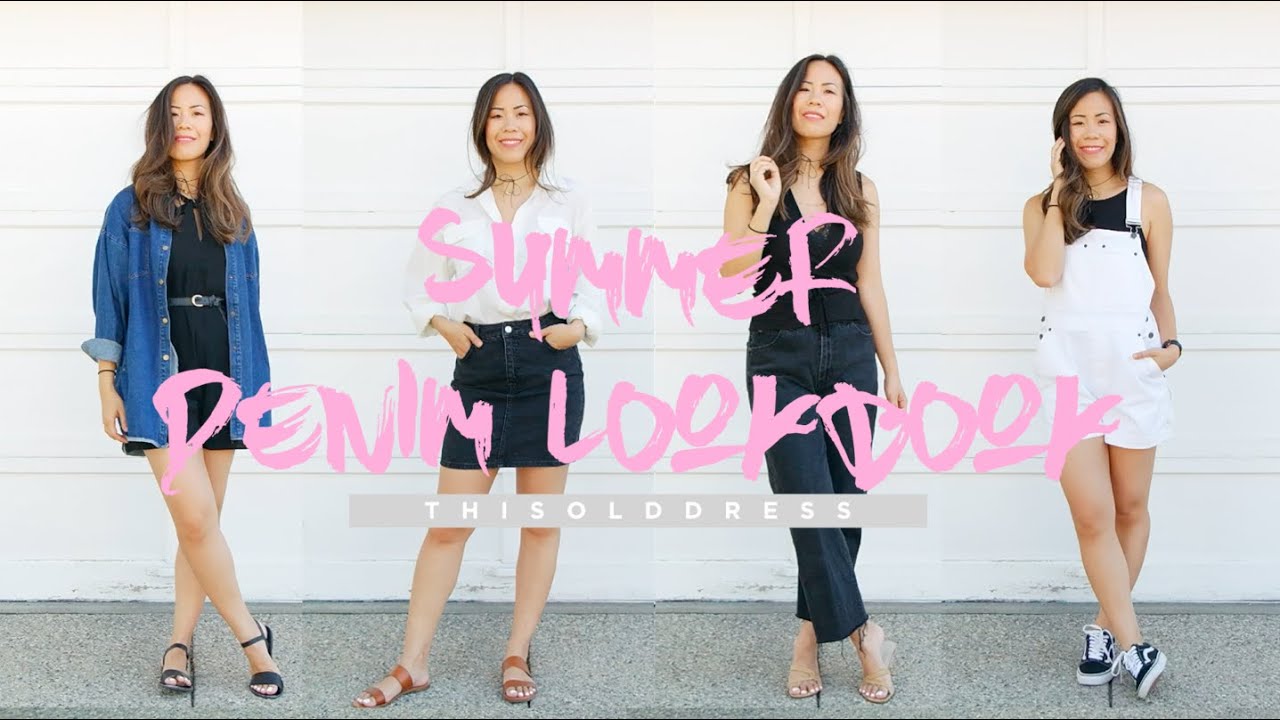 SUMMER DENIM LOOKBOOK || thisolddress