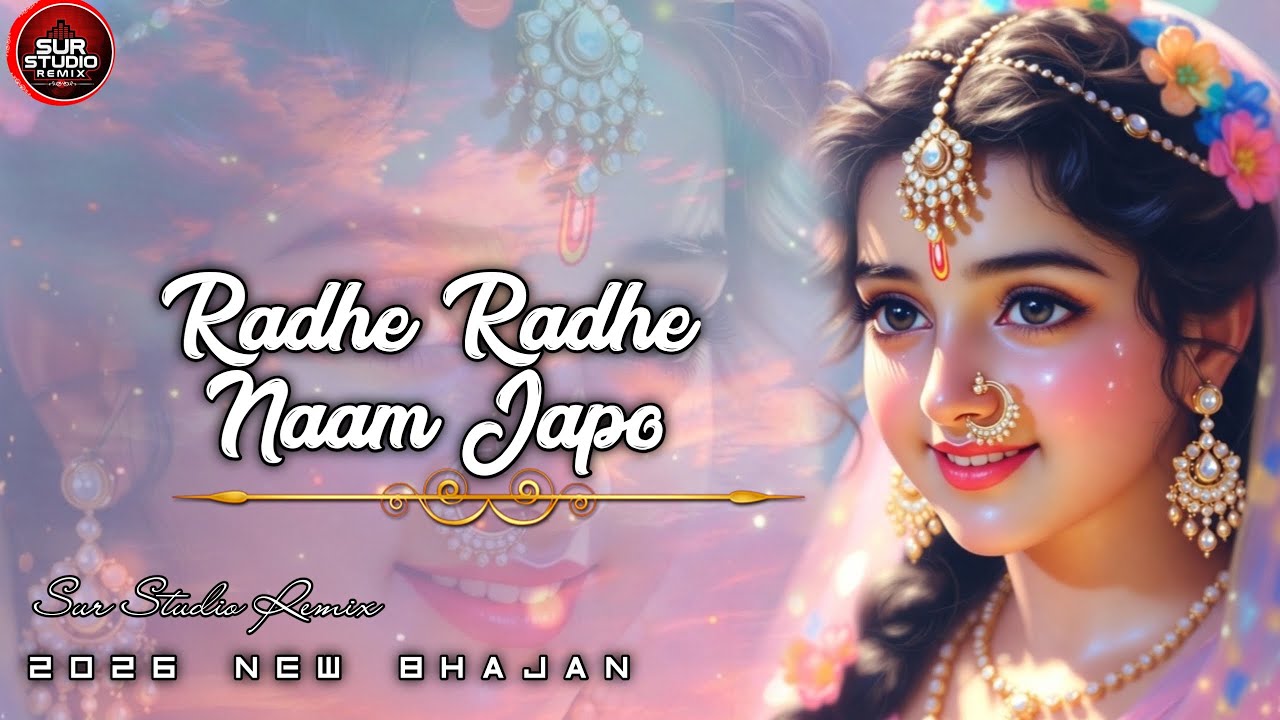 🌸Radhe Radhe Naam Japo || Hindi New Bhajan 2026 || राधे राधे नाम जाप ||Radha Krishna song 🪈
