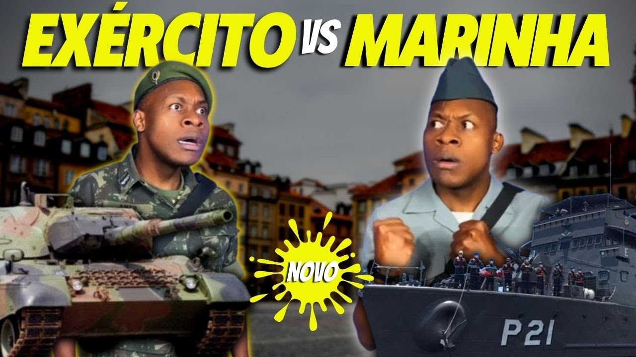 Cabo Do Ex&eacute;rcito Alopra Recruta Da Marinha! Humor Militar