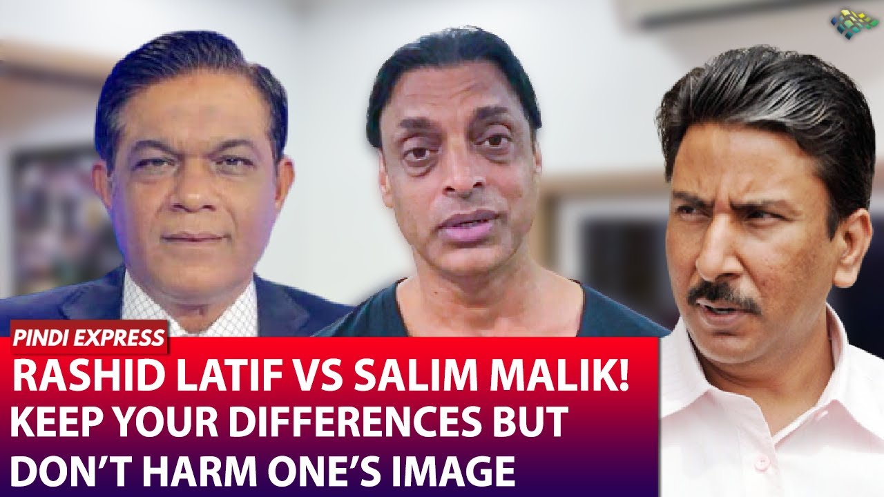 Rashid Latif vs Salim Malik | We should just Learn how to respect each other ! | Shoaib Akhtar | SA1