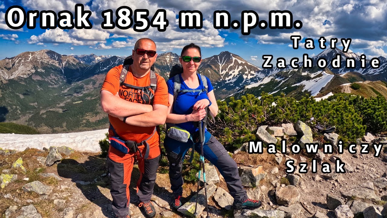 Ornak 1854 m n.p.m. od doliny Kościeliskiej