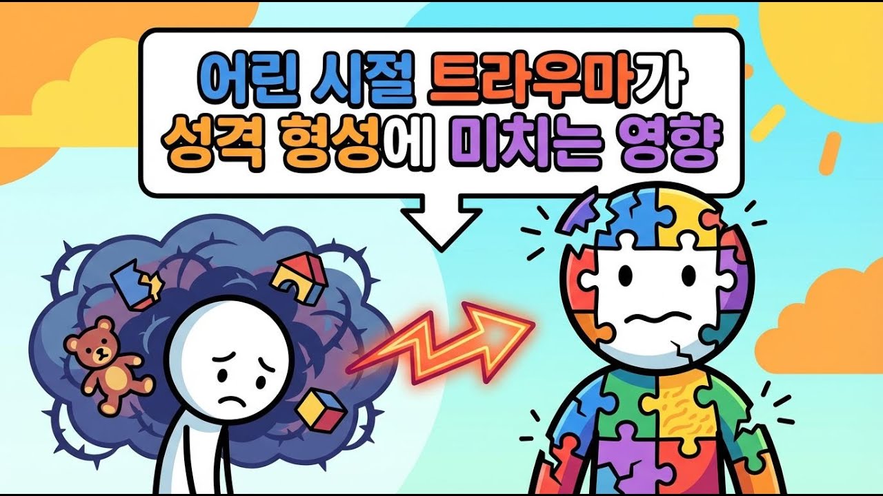 어린시절 트라우마가 성격형성에 미치는 심리  ㅣ어린시절 ㅣ정서적방임 ㅣ성격형성 ㅣ감정치유 ㅣ심리학