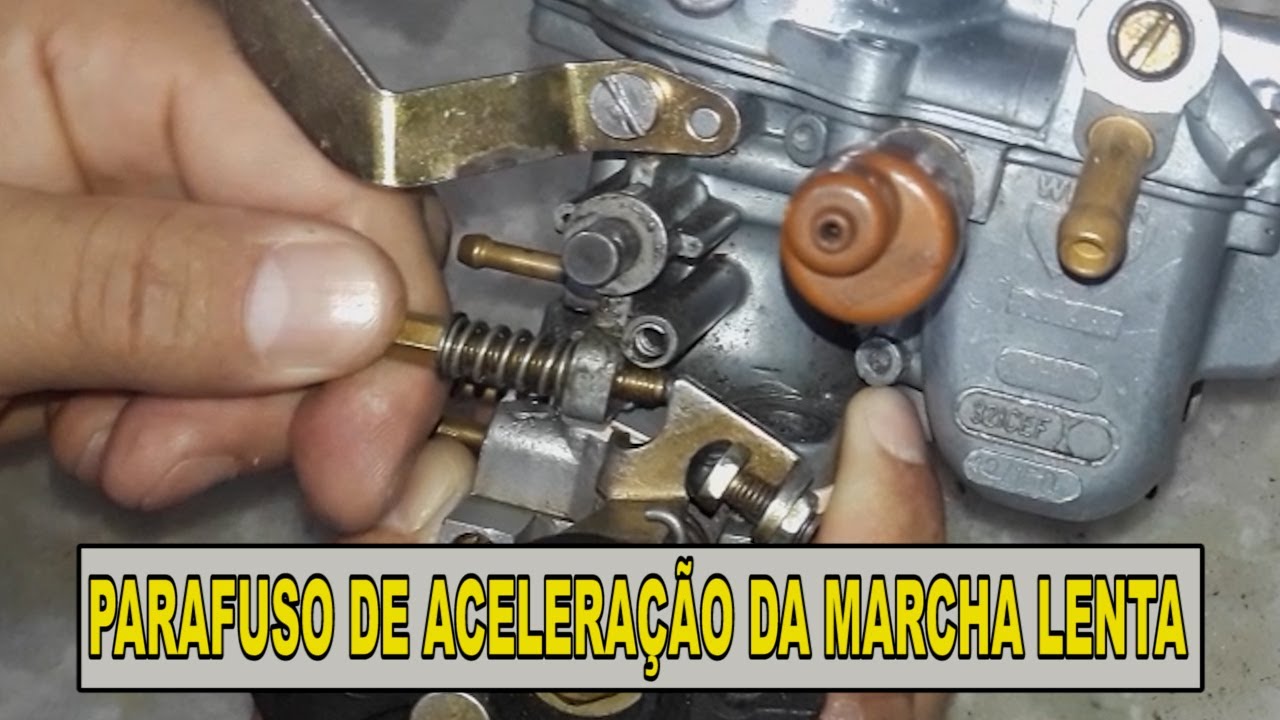 PARAFUSO DE ACELERAÇÃO DA MARCHA LENTA