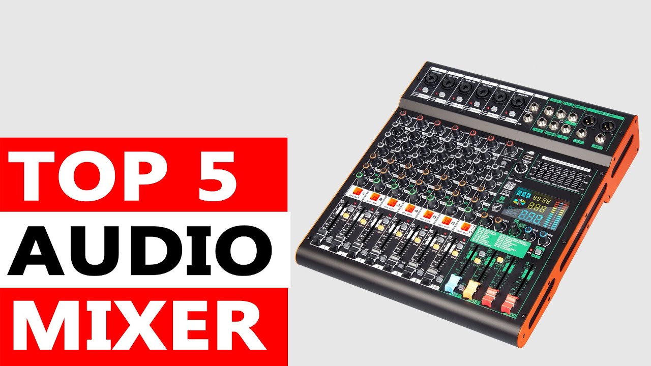 Top 5 Best Audio Mixers In 2025 On Aliexpress