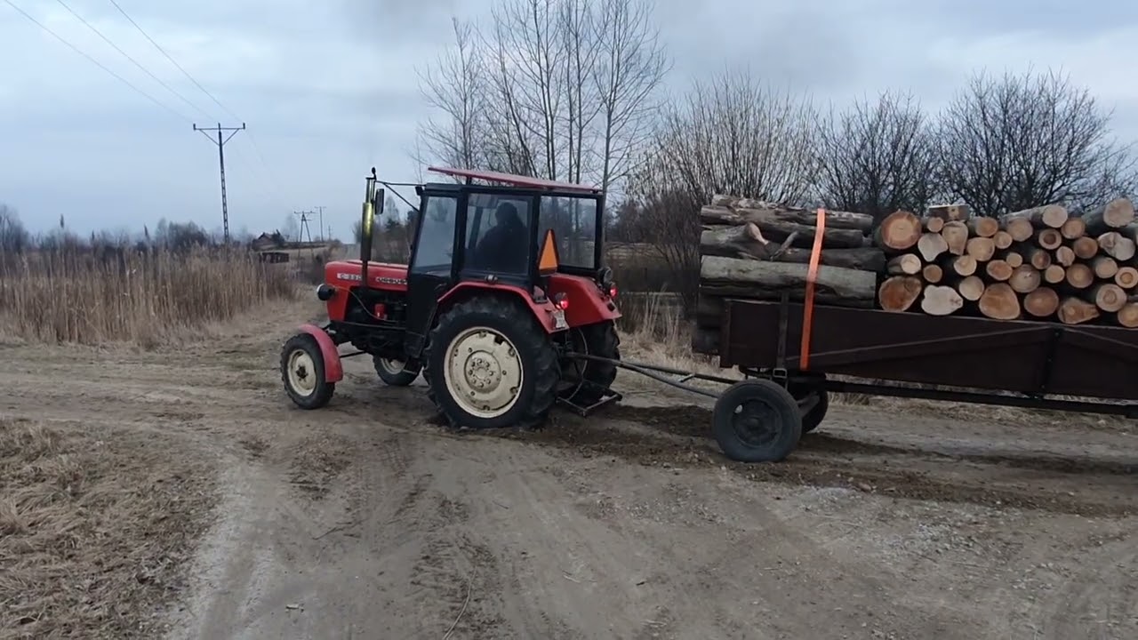Ursus c330 wjazd pod górę