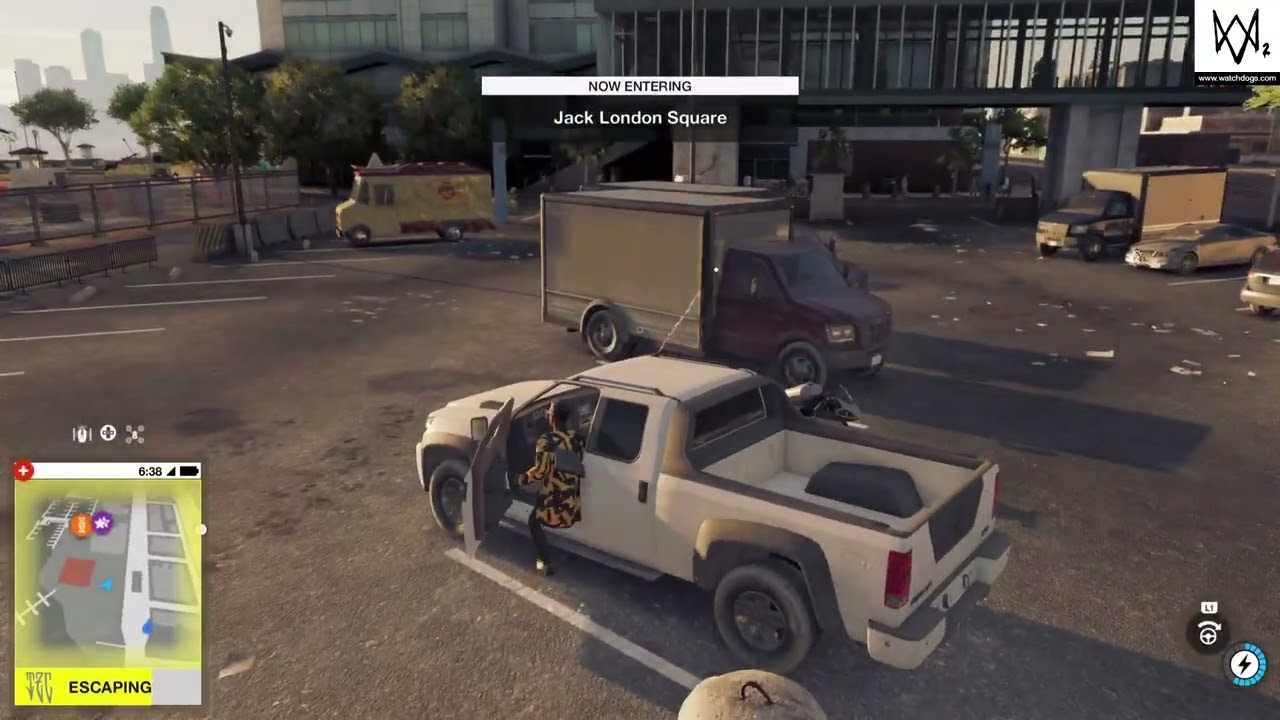 Watchdogs 2 assualt Sometimes the dog gets it first