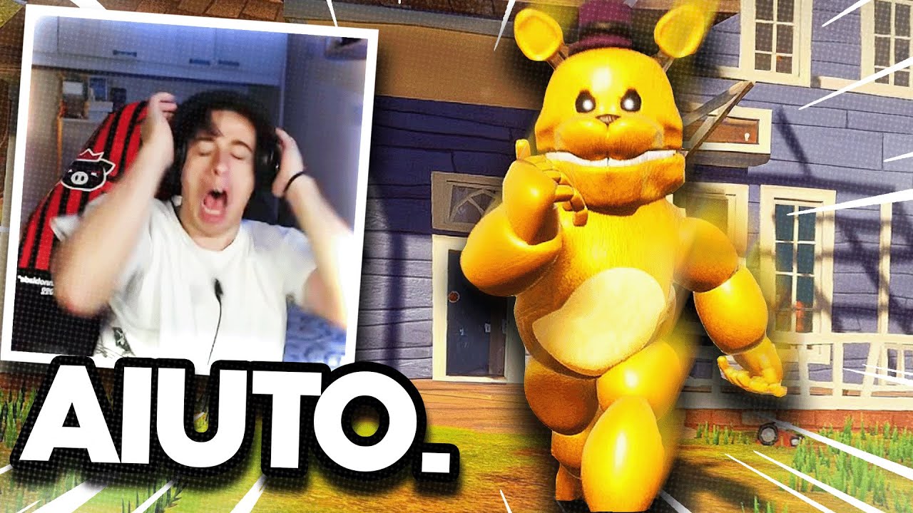 IL VICINO si &egrave; TRASFORMATO in FREDDY FAZBEAR...