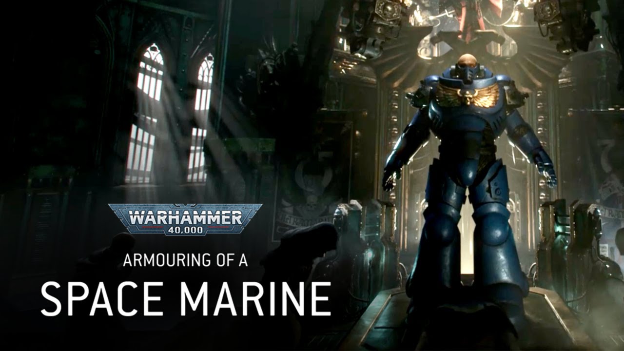 The Armouring of a Space Marine Cinematic | Warhammer 40,000