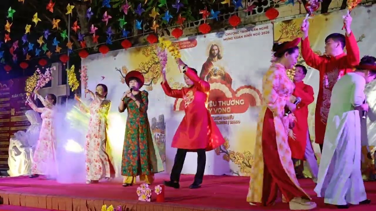 XUÂN HỌP MẶT ( Văn Phụng ) Thể hiện: Tốp Ca _ Múa Minh họa _CĐ Têresa Têresa#gxxomchieu#tgpsaigon 