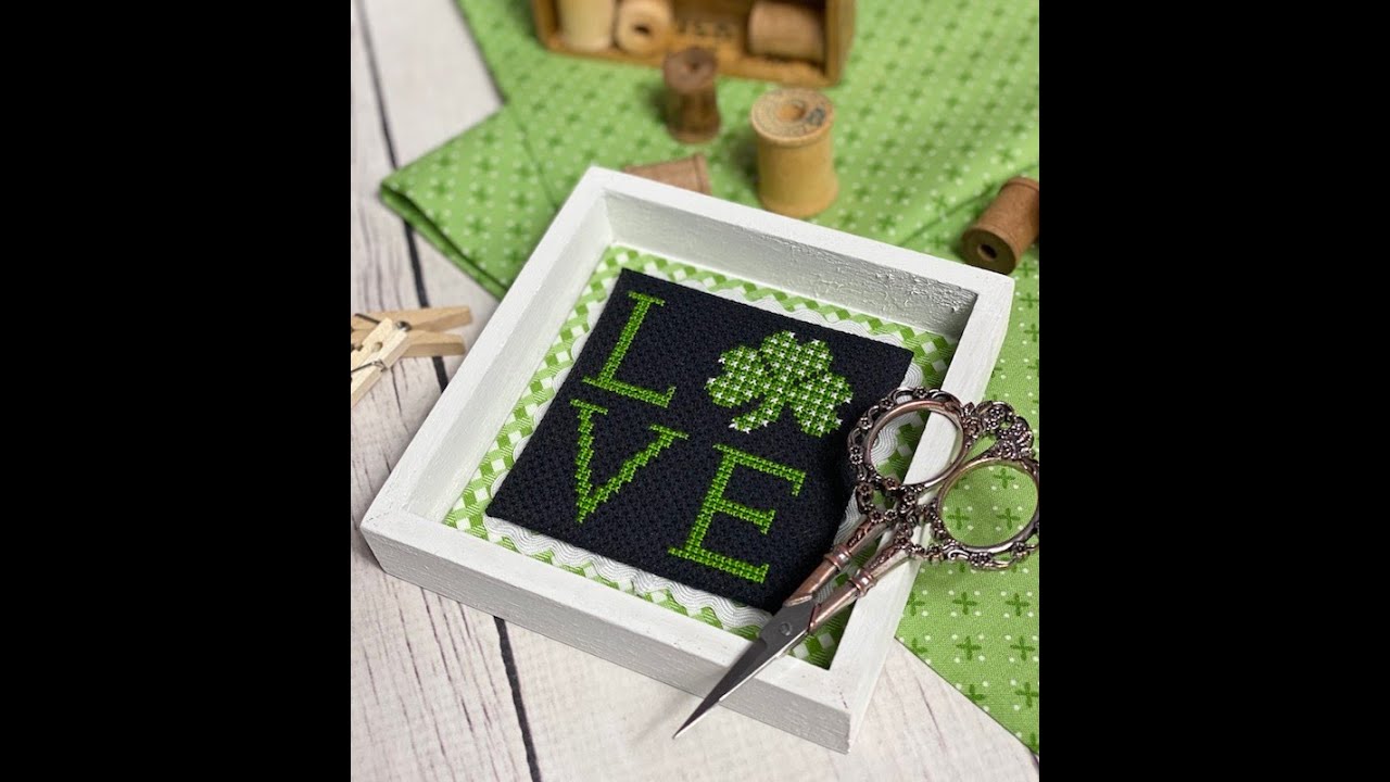 Flosstube #1 - Everything Cross Stitch (sorry in advance the video is flipped)