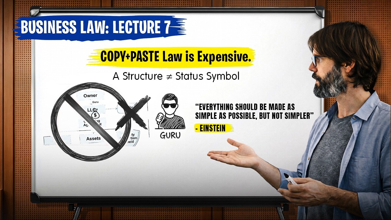 Why Copying Rich People&rsquo;s Legal Structures Is a Terrible Strategy