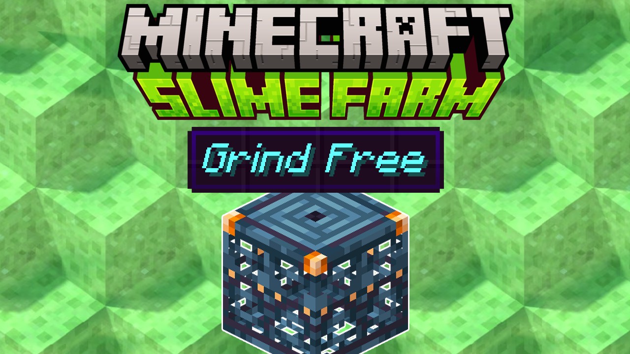 Minecraft 1.21 | Easiest Slime Farm | For A Casual Players Needs