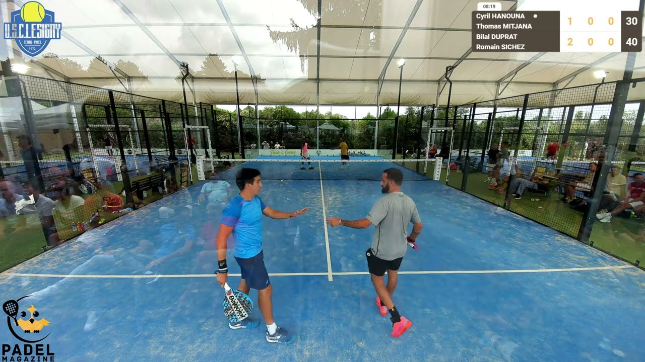 P1000 Lesigny - 8e - Hanouna / Mitjana vs Duprat / Sichez