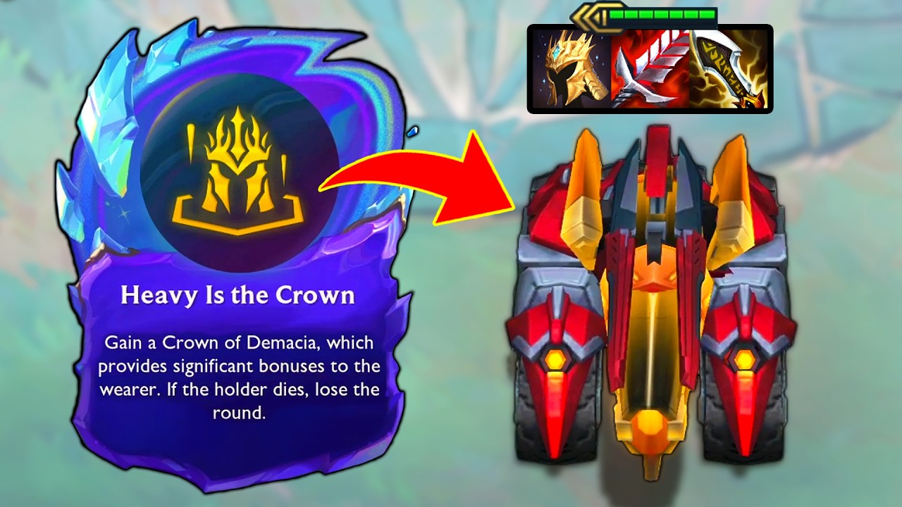 I gave the Crown of Demacia to UrGOD!... ⭐⭐⭐
