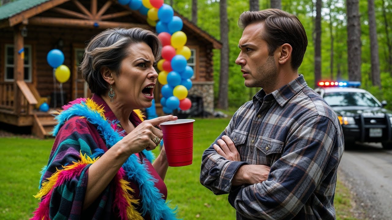 HOA Karen Held a Party at My Cabin Without Asking, So I Locked the Doors and Called the Police
