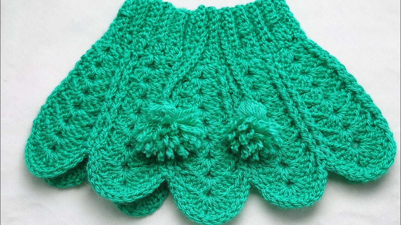 Beautiful Crochet Baby Skirt Tutorial | Easy Handmade Baby Skirt Pattern for Beginners👧💚💚