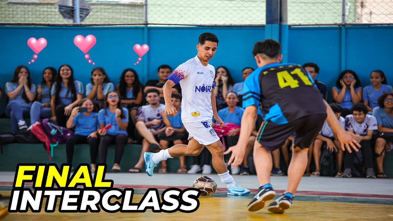 AS MENINAS FICAM APAIXONADAS NESTA FINAL DE INTERCLASSE