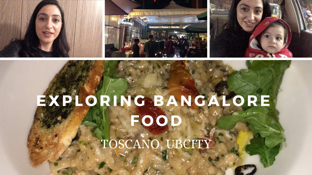 EXPLORING BANGALORE FOOD | Italian Food at Toscano, UB City  | Vriti Malhotra