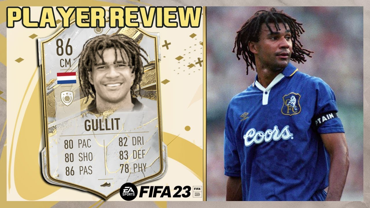 THE GOD! 86 ICON GULLIT PLAYER REVIEW! FIFA 23 ULTIMATE TEAM