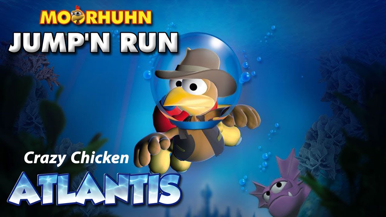 WinXp QL  | Crazy Chicken (Moorhuhn) Atlantis (2008) The hyper popular German IP pushed in all