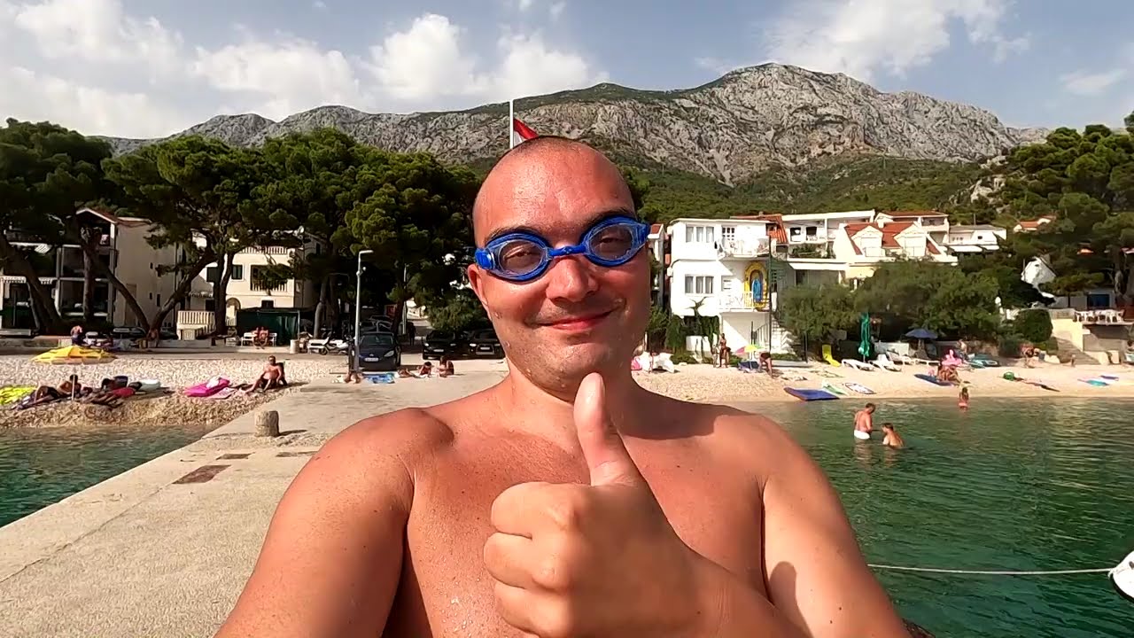 Rodinná dovolená Chorvatsko - Malá Duba 2021 3. díl Zábava v plném proudu, krmení rybiček