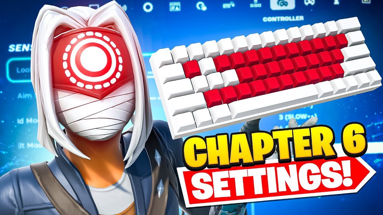 *NEW* Best Chapter 6 Season 4 Best Keyboard Settings + Sensitivity (Fortnite Guide)