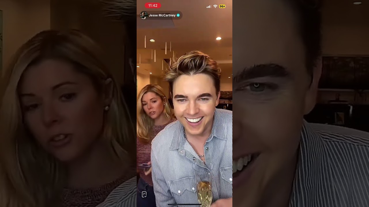 Jesse McCartney TikTok Live 1/23/24