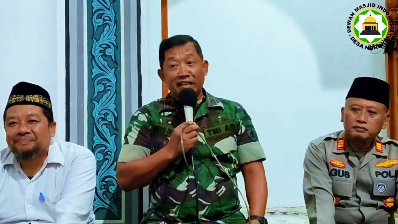 Info & Arahan Danramil 04/Jaten, Kapten Arm Priyo Heri Soetedjo | Pertemuan Rutin DMI Desa Ngringo