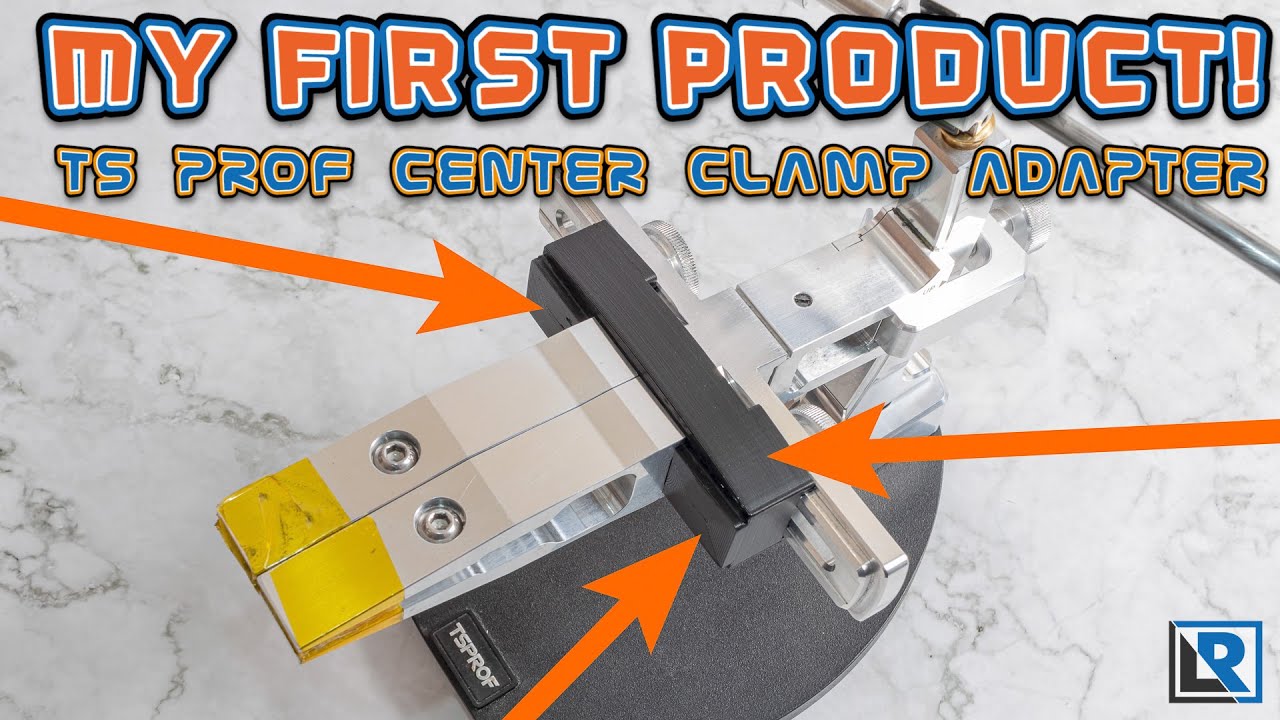 PrintSharpCo TS Prof Center Clamp Adapter (K03 & Kadet, 3D Printed, USA)