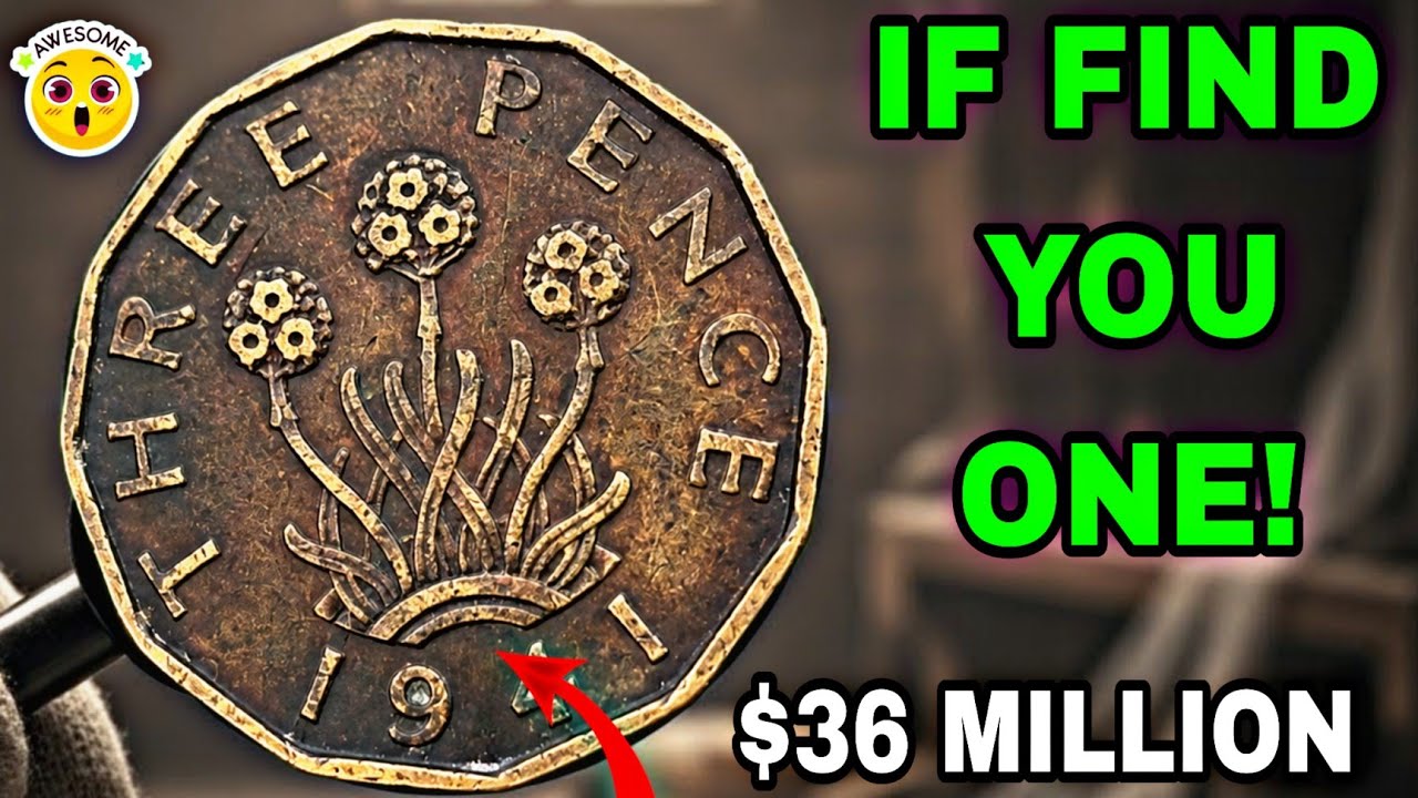 Top 6 Legendary UK Threepence Coins That Shocked Auction Houses | Rare British Coin List!